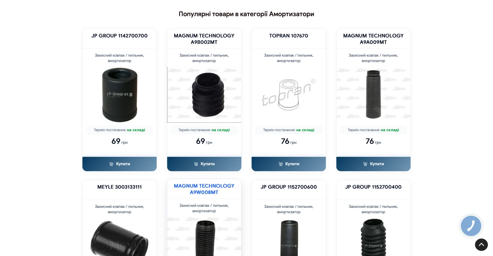 розробки сайту ozp.com.ua — матеріал 3