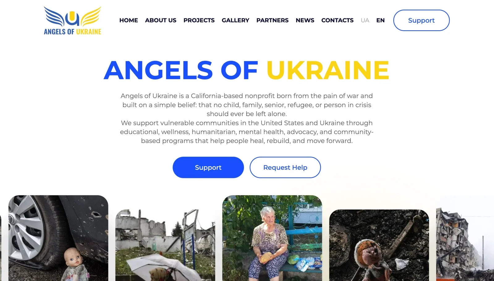 Кейс ANGELS OF UKRAINE