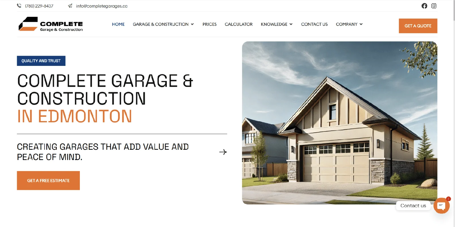 Кейс Complete Garage & Construction за весь період роботи