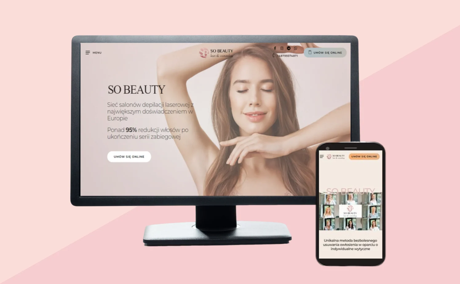 Кейс розробки сайту для cалону лазерної епіляції “So Beauty”